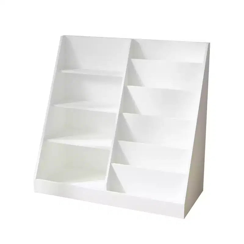 Libreria Moderna per Bambini, Scaffale Multifunzionale in Legno con Ripiani Espositivi, Scaffali Espositivi per Camera da Letto, Soggiorno, Sala Giochi