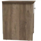 Comodini Moderni con 1 Cassetto e Vano a Giorno, Set da 2, 49 L x 43 P x 53 A cm