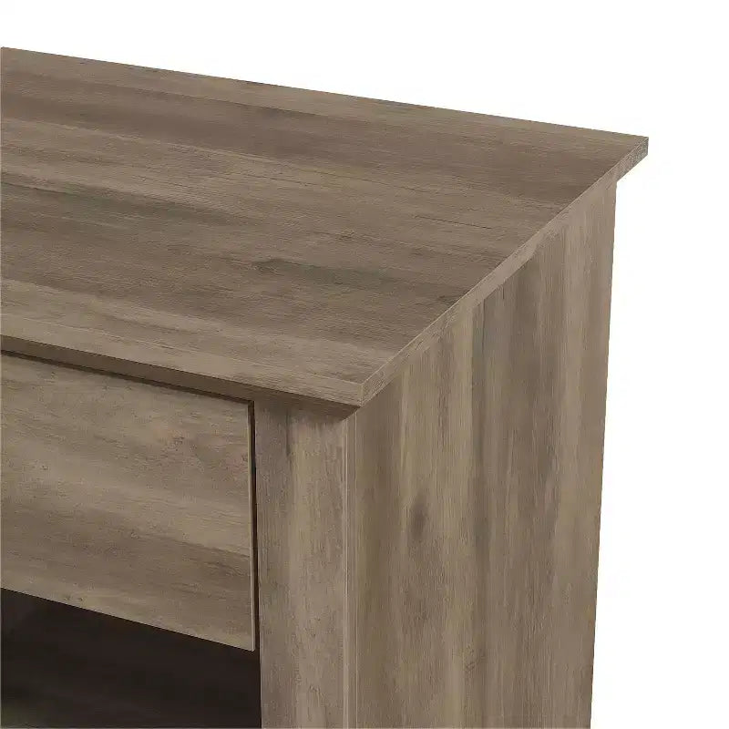 Comodini Moderni con 1 Cassetto e Vano a Giorno, Set da 2, 49 L x 43 P x 53 A cm