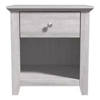 Comodini Moderni con 1 Cassetto e Vano a Giorno, Set da 2, 49 L x 43 P x 53 A cm