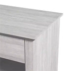 Comodini Moderni con 1 Cassetto e Vano a Giorno, Set da 2, 49 L x 43 P x 53 A cm