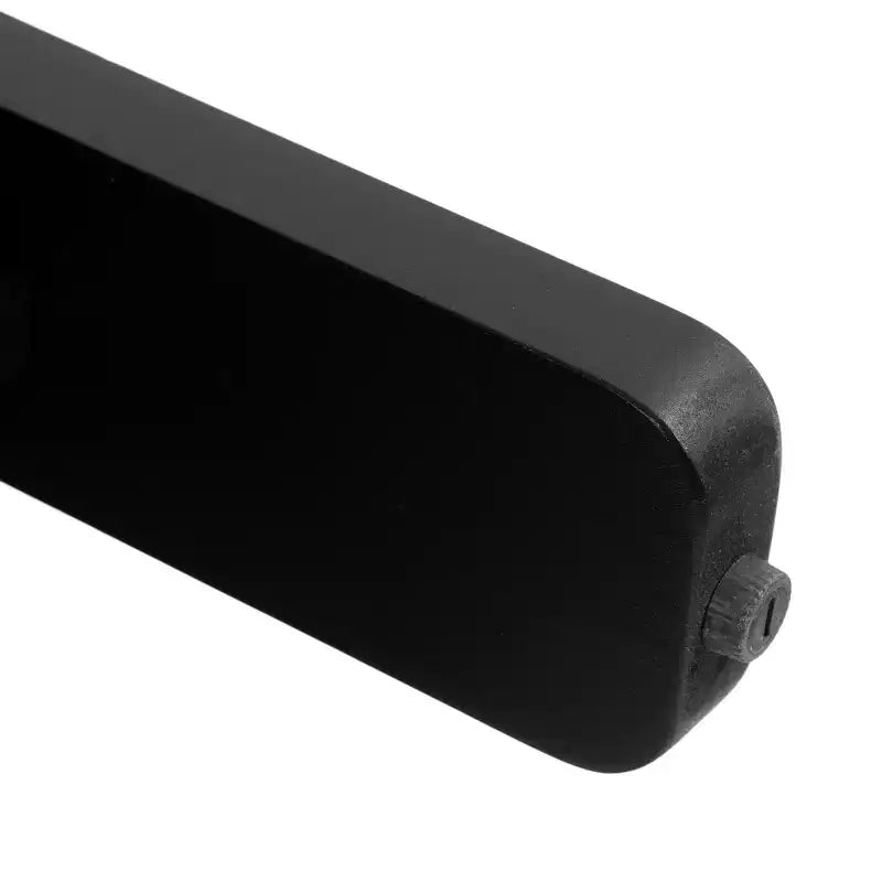 Tavolino da caffè ovale Foxford in legno, 38x24x18, nero