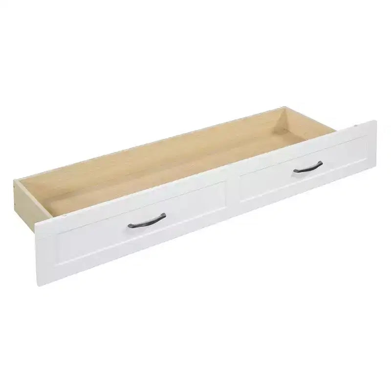 Letto a scomparsa moderno Queen in rattan con ampio cassetto per soggiorno e camera degli ospiti