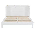 Letto a scomparsa moderno Queen in rattan con ampio cassetto per soggiorno e camera degli ospiti