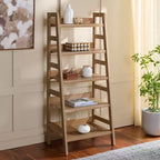 Libreria a 5 ripiani Amanda - Beige