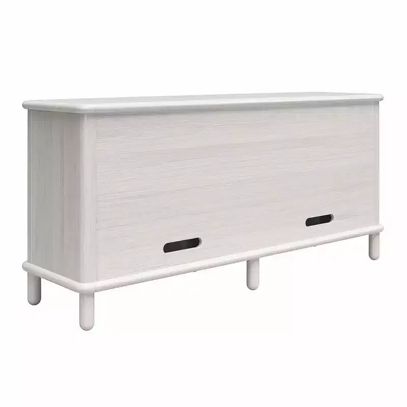 Credenza Abigail in legno rustico con ripiani regolabili
